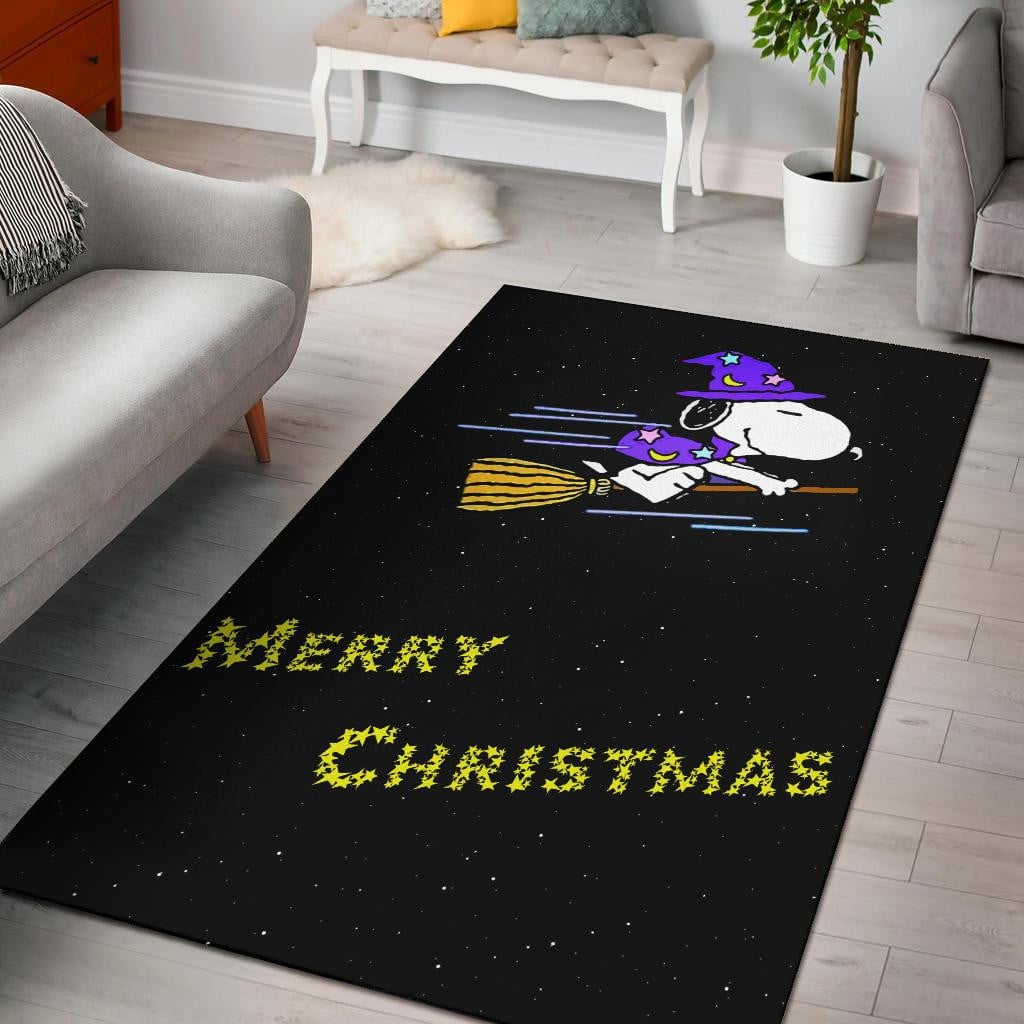 Snoopy Peanuts Rug, Gift For Fan Rug Home Decor Floor Decor