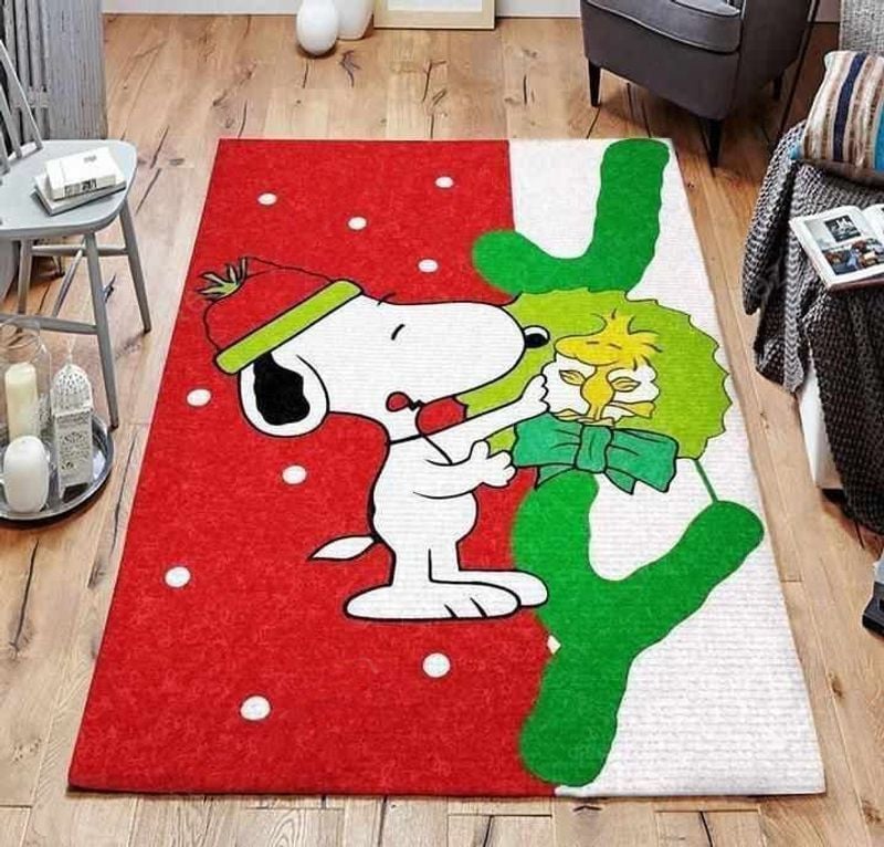 Snoopy 8 Area Rug Living Room Rug Home Decor Floor 993