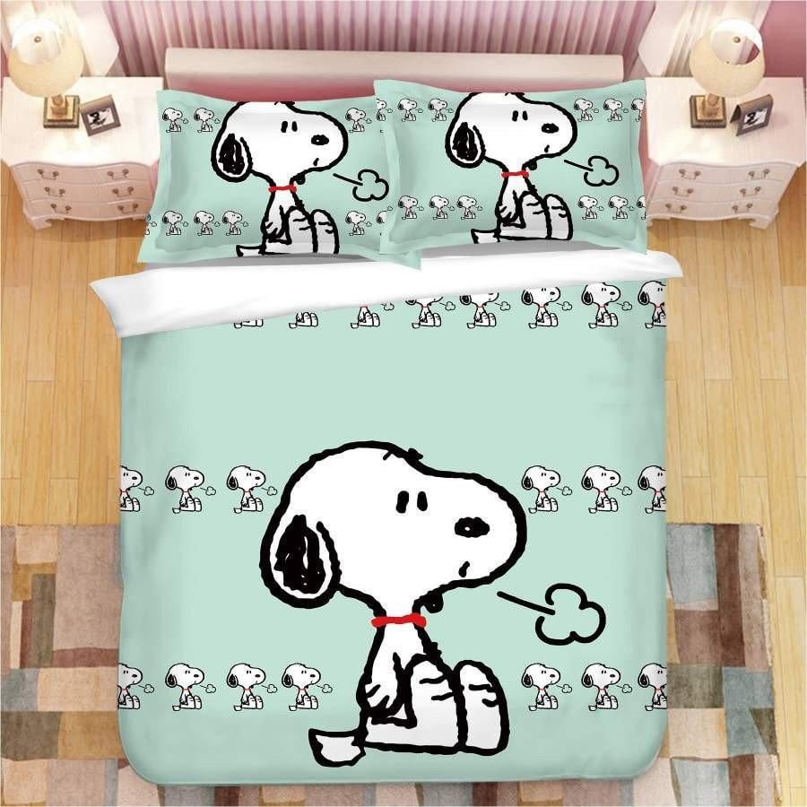 Snoopy The Peanuts Fan Gift, Funny Snoopy Ver2 Duvet Bedding Set