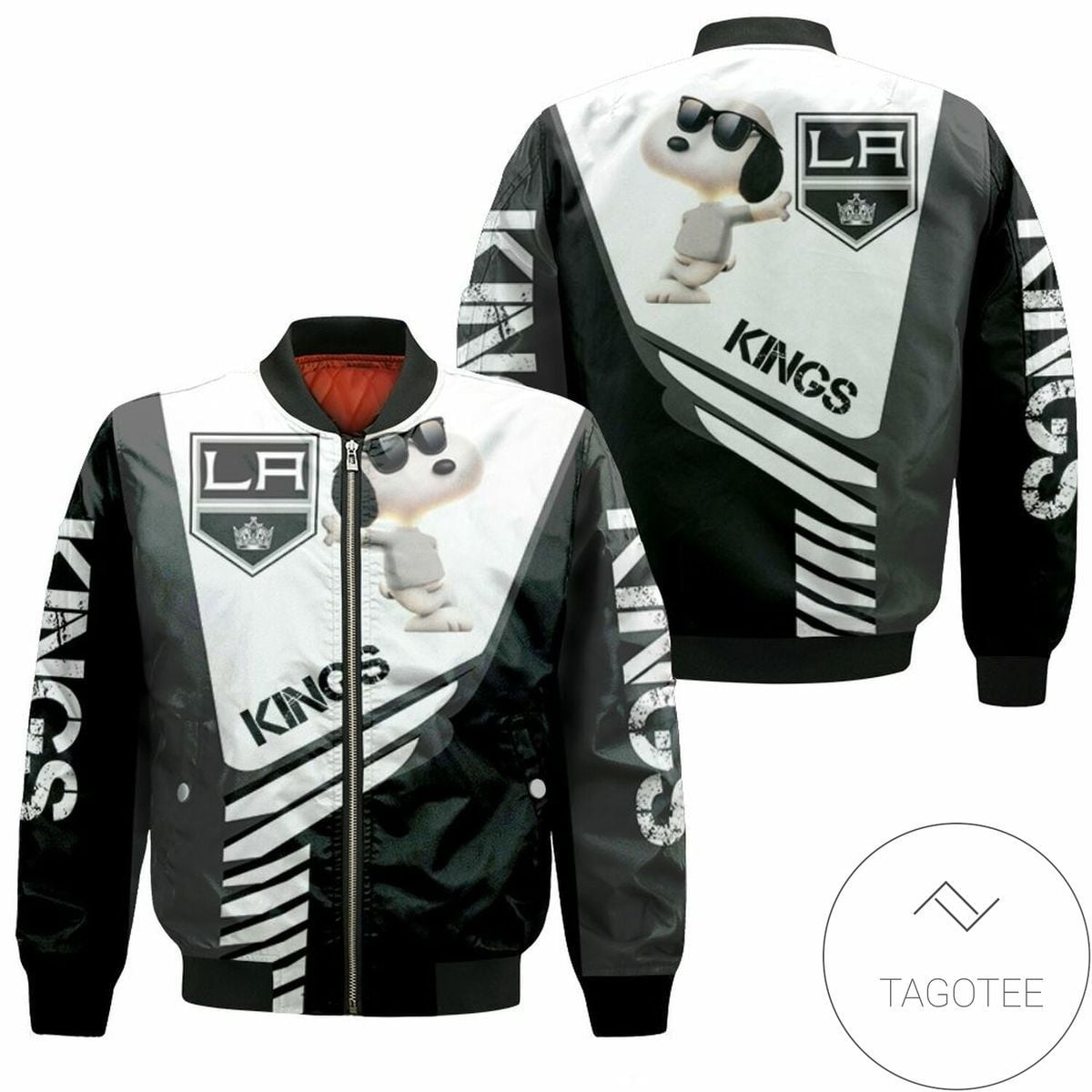 NHL Los Angeles Kings Snoopy For Fans Bomber Jacket