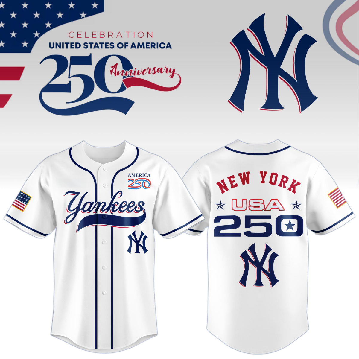 New York Yankees x Celebration USA 250 Anniversary 
