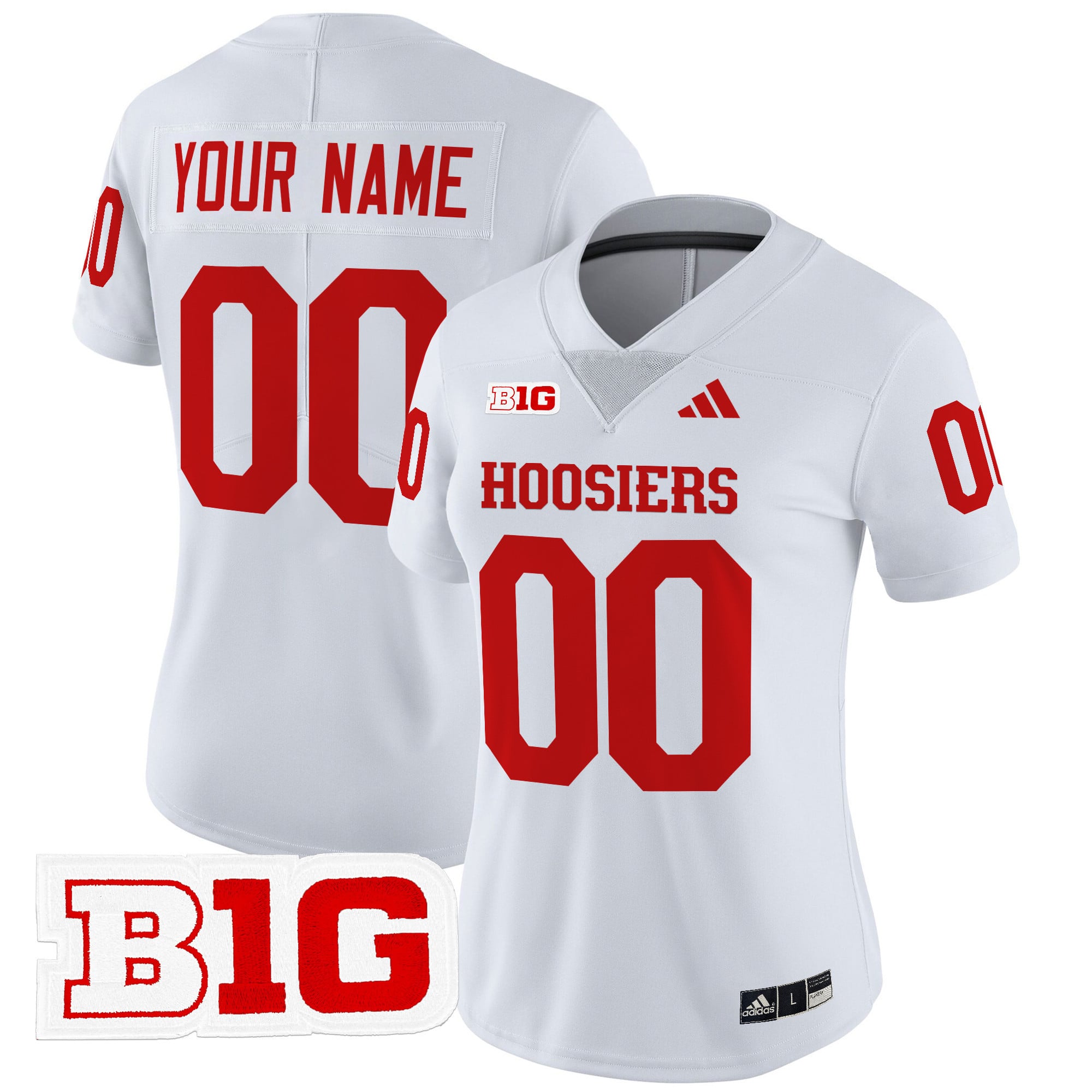 Indiana Hoosiers 2025 Vapor Limited Custom Jersey - All Stitched