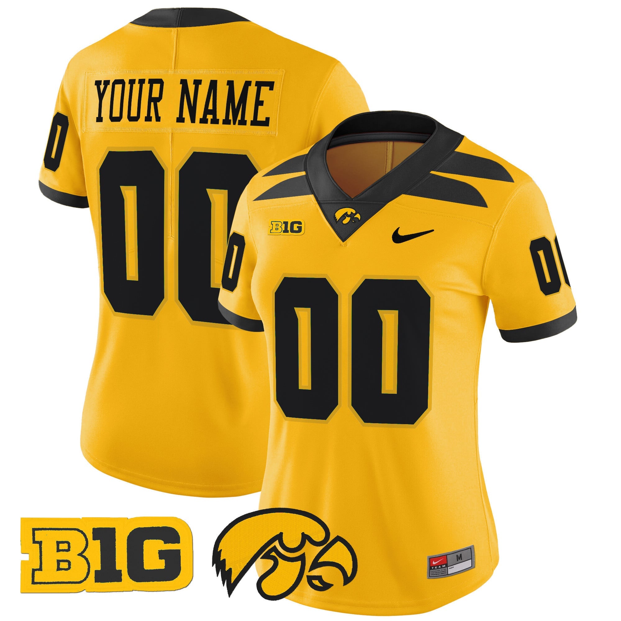 Iowa Hawkeyes 2024 Vapor Limited Custom Jersey - All Stitched