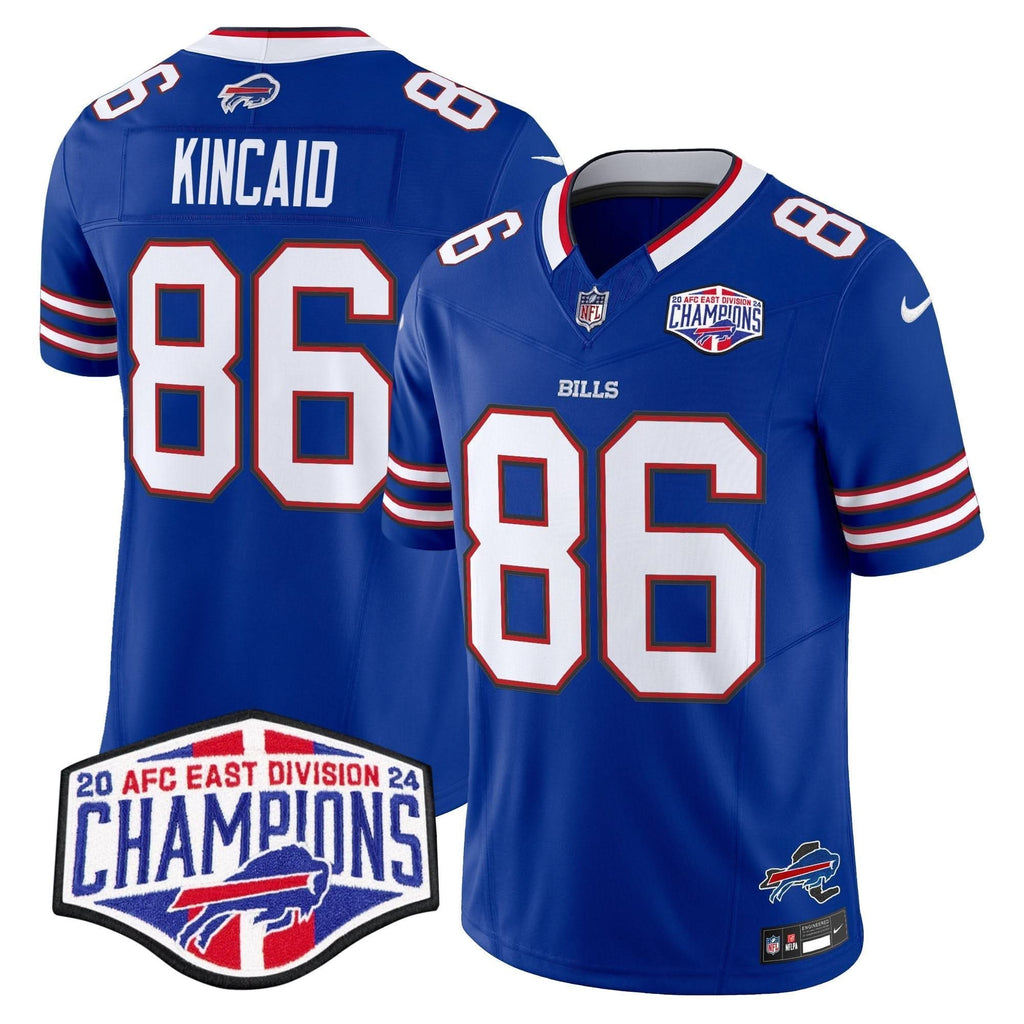 Bills 2024 AFC East Division Champions Vapor Limited Jersey - All Stitched